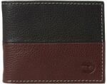 Timberland Portofel din piele pentru barbati Timberland Core Sportz, Negru/Visiniu