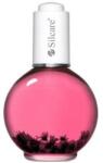 Silcare Köröm- és kutikulaolaj virágokkal Málna - Silcare Cuticle Oil Raspberry Light Pink 75 ml