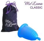 Me Luna Menstruációs kehely eltávolító szárral, M méret, kék - MeLuna Classic Menstrual Cup Ball