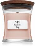 WoodWick Vanilla & Sea Salt lumânare parfumată cu fitil din lemn 85 g