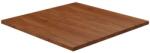 vidaXL Blat de masă pătrat maro închis 80x80x2, 5 cm lemn stejar tratat (343046)