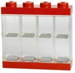 LEGO® Cutie de colecție LEGO® pentru 8 minifigurine - roșu (SL40650001)