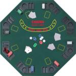 HG Blat de poker pliabil 125x125x2.5cm (621201)