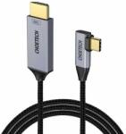 Choetech Cablu adaptor USB 3.1 tip C la HDMI 4K 1.8m, negru (CABLE-USBC/HDMI-CH1803/1.8-CHO)