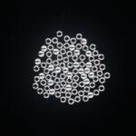  Margele Argint 925 Rotunde - Shiny Bead Crimp 1.8x1.8H0.8 mm - 18 Buc
