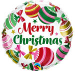 Godan Merry Christmas Ornaments, Díszek fólia lufi 46 cm (MLG014901)