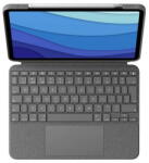 Logitech Combo Touch cu tastatura pentru iPad Pro 1/2/3th gen de 11inch, Layout UK, Oxford Grey (920-010148)