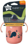  Tommee Tippee itatópohár - Superstar Training Sippee Cup csőrös 300ml 6hó rózsaszín - babycenter-online