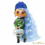 Mattel - Extravagáns Mini Baba - Kék hajjal (HGP65)