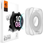 Samsung Galaxy Watch 5 Pro SM-R925F, Kijelzővédő fólia, ütésálló fólia (az íves részre is! ), Tempered Glass (edzett üveg), Spigen Ez Fit, Clear, 2 db / csomag