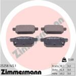 ZIMMERMANN set placute frana, frana disc ZIMMERMANN 25258.145. 1 (25258.145.1)