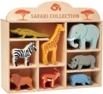 Tender Leaf Toys fa játékkészlet - Szafari állatok, 8 részes (191856084754)
