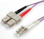 Valueline Cablu fibra optica Multimodal Value LC-SC OM4 50-120um 10m Violet (21.99.8768-5)