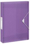 Esselte Gumis mappa, 40 mm, PP, A4, ESSELTE "ColourBreeze", levendula 628452 (628452)