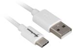 Sharkoon USB 2.0 A - USB C Adapter - white - 3m - pcone