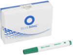 BLUERING Alkoholos marker 3mm, kerek végű Bluering® zöld 5 db/csomag