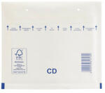 Bluering Légpárnás boríték, Légpárnás tasak CD szilikon külső méret 200x175mm, belső méret 180x165mm, Bluering® fehér 50 db/csomag