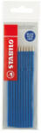 STABILO Tollbetét 0, 38mm, F Stabilo Liner 308-hoz, írásszín kék 10 db/csomag (030F1041)