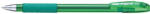 Pentel Golyóstoll kupakos 0, 35mm, háromszög fogózóna Pentel Feel it BX487-D, írásszín zöld 2 db/csomag (BX487-D)