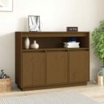 vidaXL Servantă, maro miere, 104, 5x34x80 cm, lemn masiv de pin (814392) Comoda