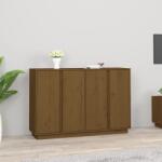 vidaXL Servantă, maro miere, 120x35x80 cm, lemn masiv de pin (814497) Comoda
