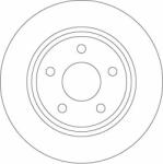 TRW Disc frana TRW DF6556 - automobilus