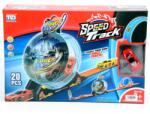 Magic Toys Speed Track 20db-os versenypálya hurokkal és hátrahúzható autóval 1/64 (MKK584313)
