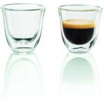 De'Longhi Espresso Pohárkészlet, 2 db (2 glass ESPR. 60ML)