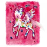 Starpak Unikornisos szőrmés napló - 15 x 21 cm (481255)