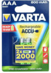 VARTA R3 újratölthető elem 800 mAh (AAA) 2 darab