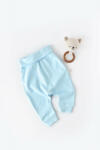 BabyCosy Pantaloni Bebe Unisex din bumbac organic Bleu (Marime: 6-9 luni) (BC-CSY5626-12)
