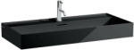 Laufen Kartell by Laufen kerámia mosdó 100x46 cm csaplyukkal és túlfolyóval, fényes fekete H8103370201041 (H8103370201041)