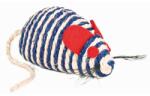 TRIXIE Játék Macska Fonalból Egér 10cm - happypets