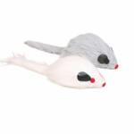 TRIXIE Játék Egér Hosszú Szörű 9cm
