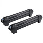 Cruz Suport 4 perechi schiuri cu prindere pe bare transversale - Cruz Ski Rack Dark 4