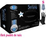 Ro. ial Manusi nitril negre fara pudra 100buc S - ROIAL