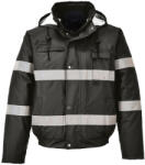 Portwest S434 Iona Lite Bomber dzseki fekete színben (S434BKRXXL)