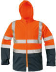 CERVA Epping fényvisszaverő kabát narancs/navy színben (0301033891004)