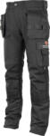 Promacher Erebos Stretch munkavédelmi nadrág fekete színben (P81002-58)