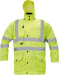 CERVA Formby 7 az 1-ben jólláthatósági kabát sárga színben (0301056170003)