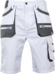 CERVA F&F Carl BE-01-009 munkavédelmi bermuda fehér/szürke színben (0357000286052)