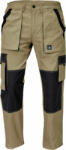CERVA Max Summer nyári munkavédelmi nadrág bézs/fekete színben (0302023884046)