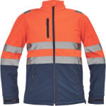 CERVA Granada Softshell kabát narancs-navy színben (0301059291002)