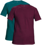 CERVA Teesta póló burgundi színben (0304004627000)