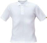 CERVA Noyo galléros póló antisztatikus fehér színben (0305005080003)