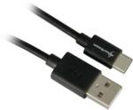 Sharkoon USB 2.0 A - USB C Adapter - black - 1.5m - vexio