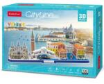  3D puzzle City Line Velence-126db-os CubicFun (3D-MC269)