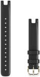 Garmin Curea Garmin Lily, piele, neagră, cataramă argintie
