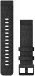 Garmin QuickFit Strap 20mm, nailon, negru, catarama neagră (Fenix 7S/6S/5S)