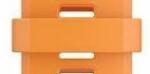 Garmin Keepers, Fenix5X Plus Orange (portocaliu buclă curea pro Fenix5X Plus), 2 buc